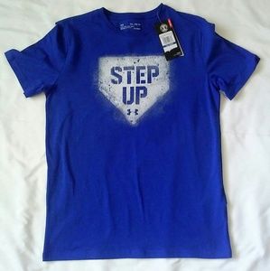 Under Armour heatgear t-shirt boys (YXL)